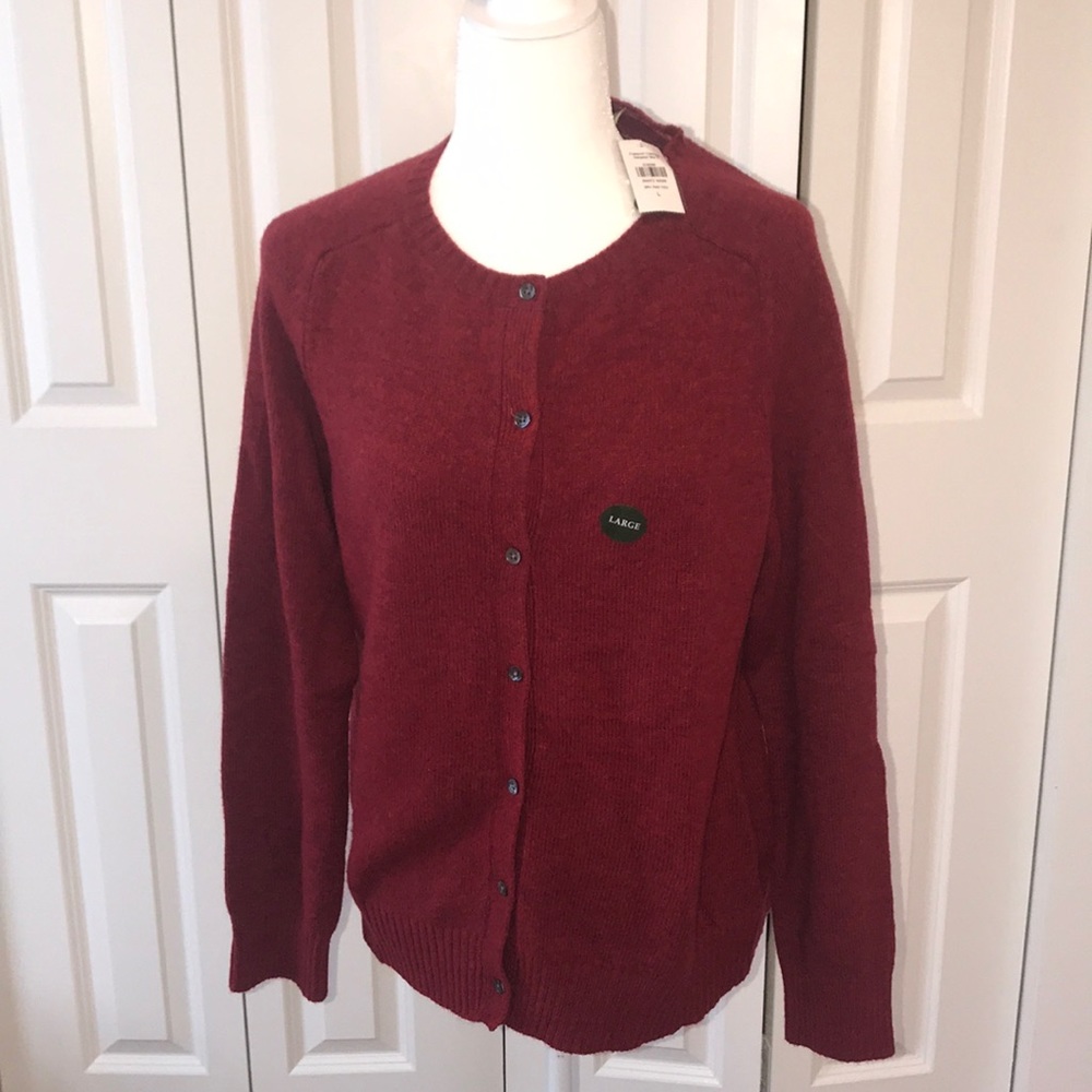 LL Bean Freeport cardigan